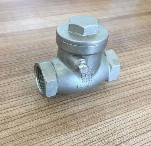 Кованый обратный клапан из нержавеющей стали SUS304