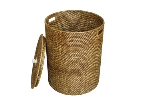 Wholesale Reasonable Price 2018 Wicker Picnic Storage Basket With Handle And Lids From Vietnam