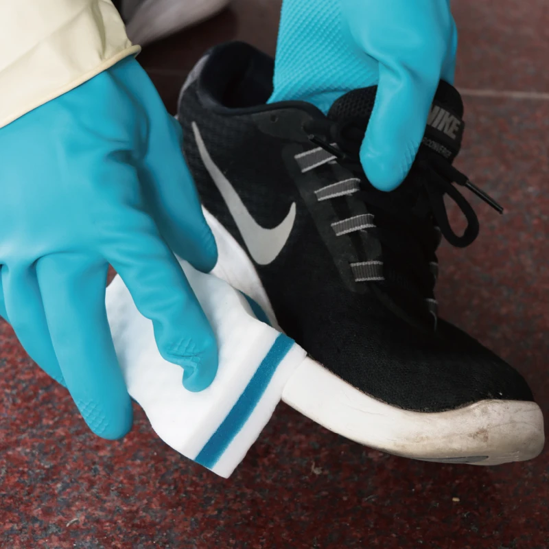 Commercial household cleaning supplies manufacturer eco friendly urethane dish wash magic nano scrub sponge kitchen