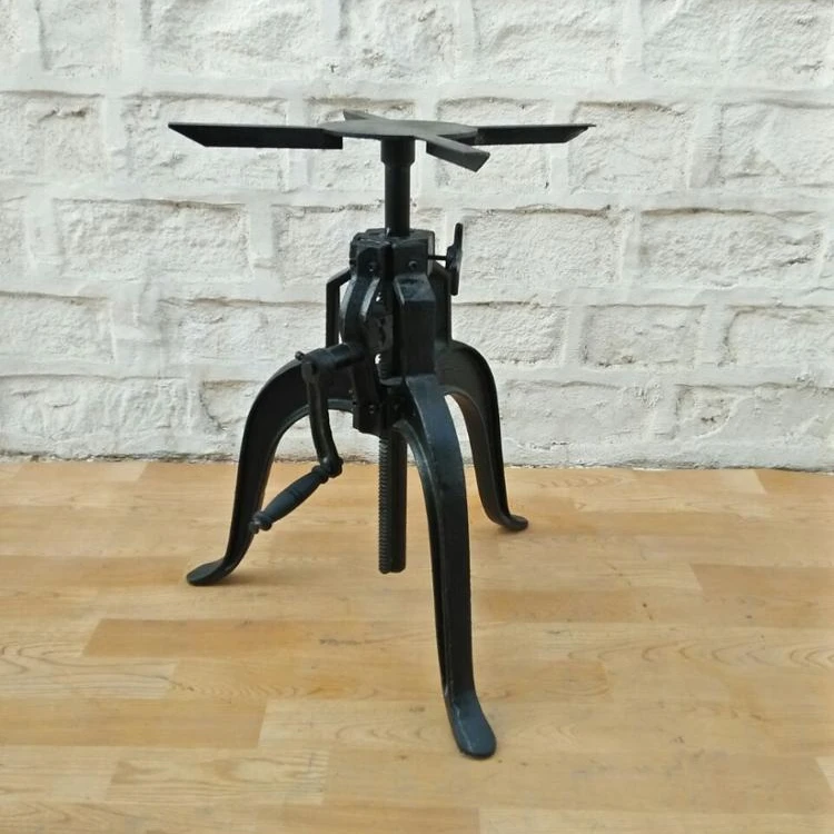 Industrial Bar Crank Table base,Crank Cafe Table Base