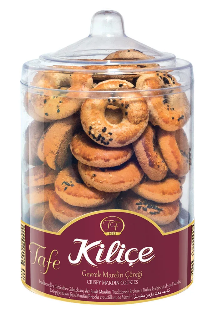 
Tafe Kilice Spiced Crispy Mardin Cookies Bulk Packaging 250g x 8 - code 256 