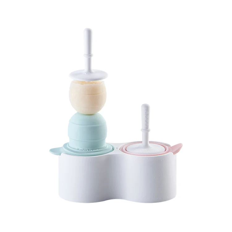 Frozen Ice Cube Molds Popsicle Maker DIY Ice Cream Tools Cooking tools Lolly Mould Tray with 2 sticks