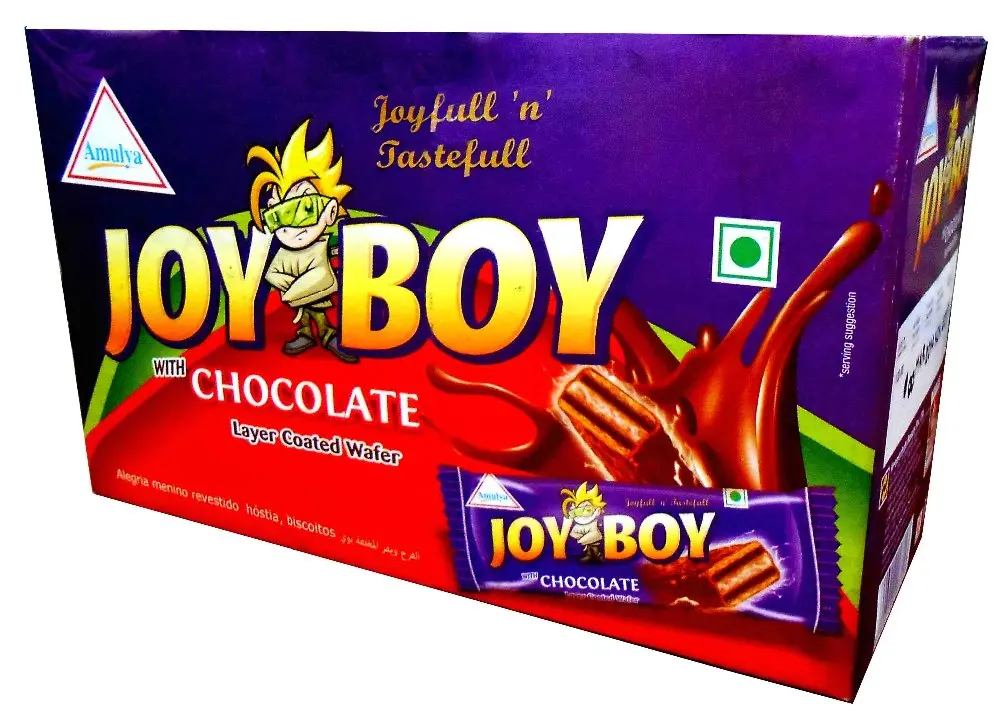 Joy Boy Chocolate Coated Wafers 10g