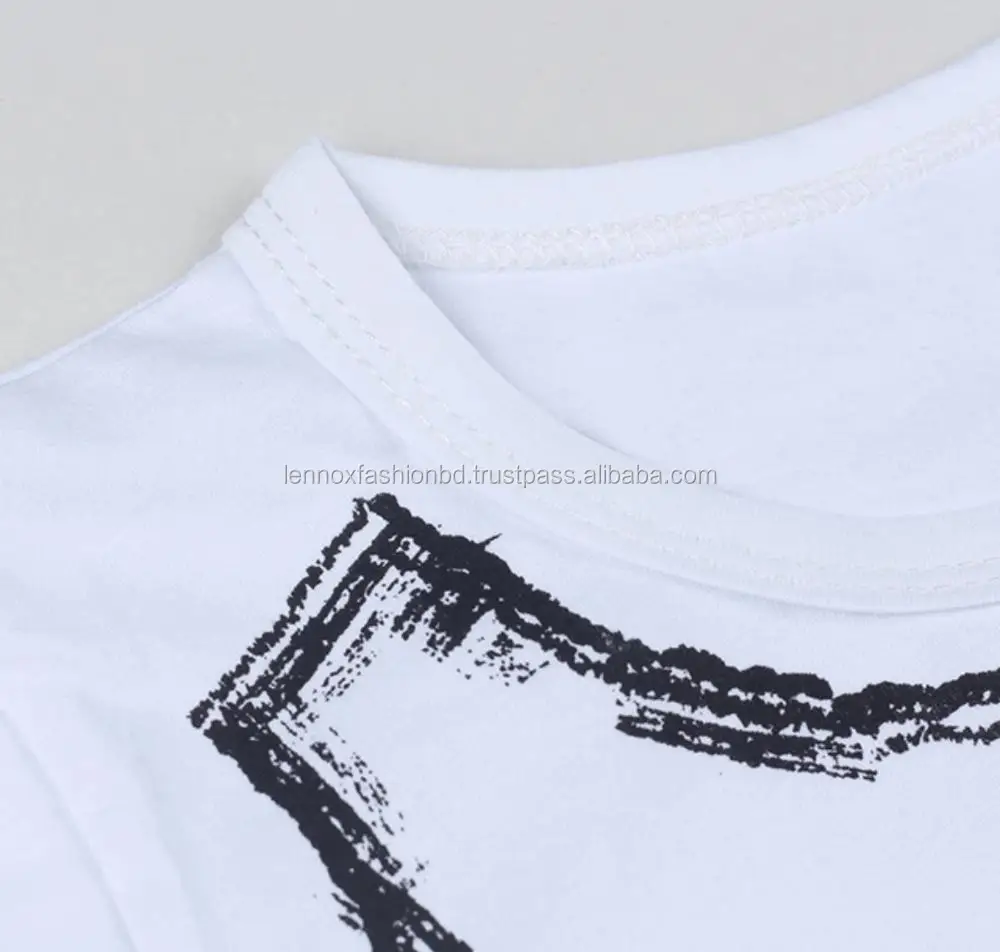 100% cotton children short sleeves kids T shirts with custom Collection from Bangladesh