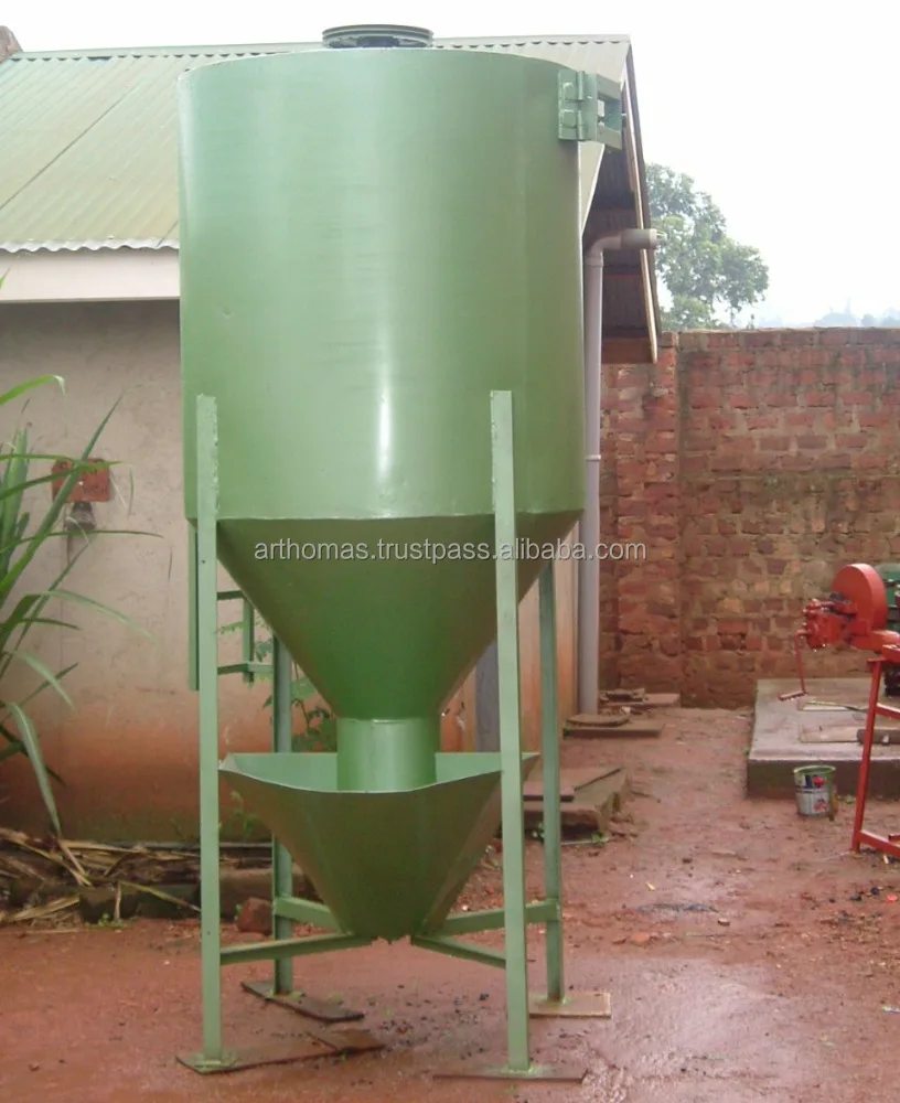 hopper bottom steel silos