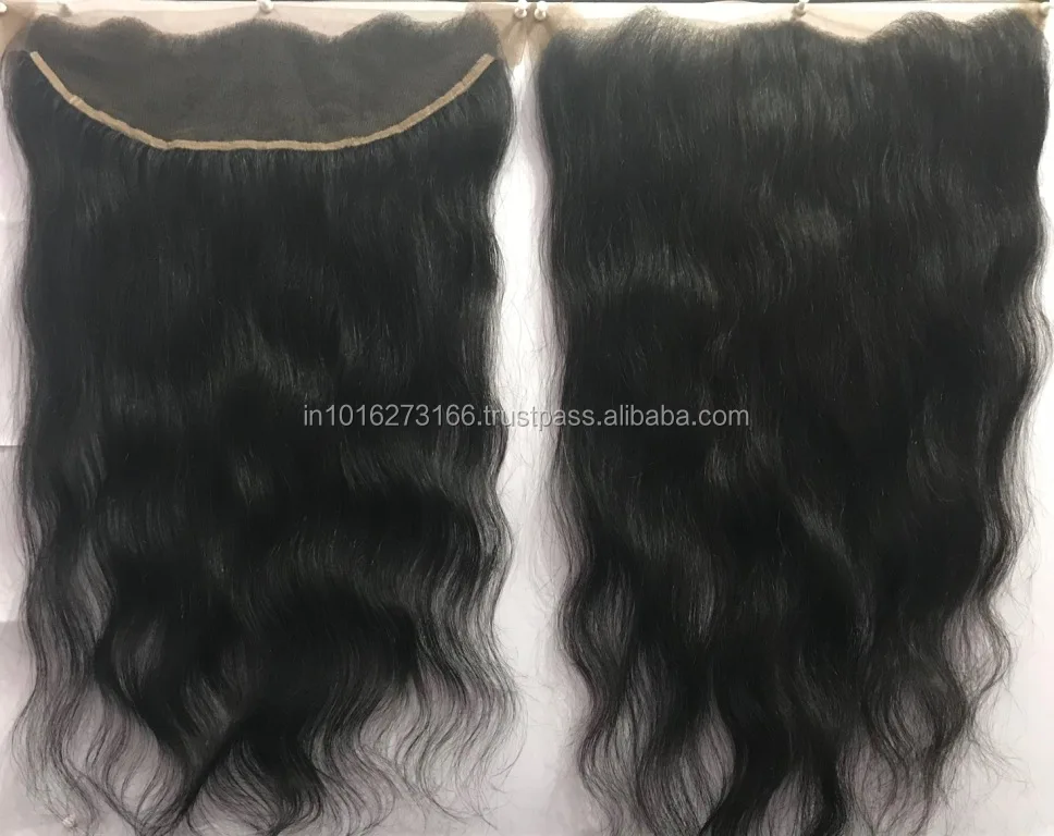 Buy Natural Unprocessed Real Remy Indian Virgin Human Hair Straight wavy Curly  Hair Manufacture in India For sale