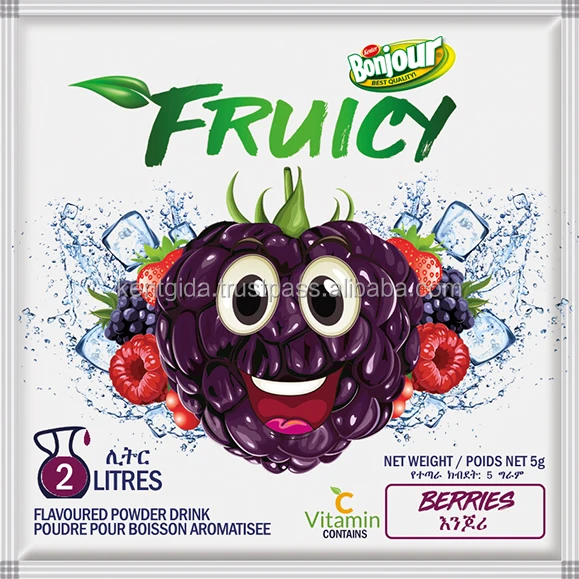 
Fruicy ORANGE Flavoured Powder Drink / 2 Litres 