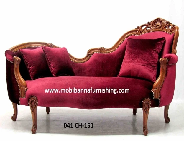  Шезлонг с латунным золотым листом