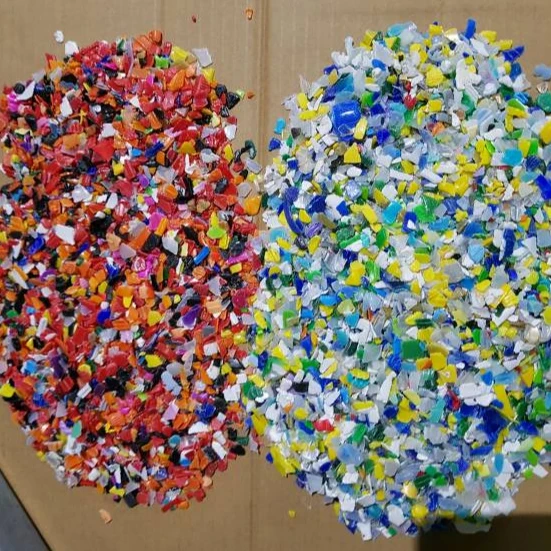 
HDPE regrind hot washed ex bottles caps 