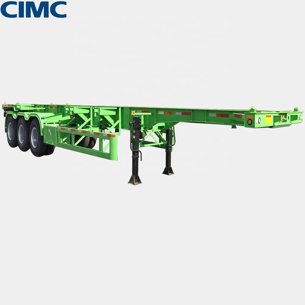 
CIMC 40ft container chassis skeletal trailer 