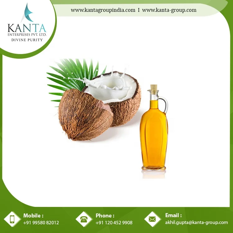 Bulk Pure Virgin Cold Pressed Coconut Essential Oil Supplier available at Best Discounted Price