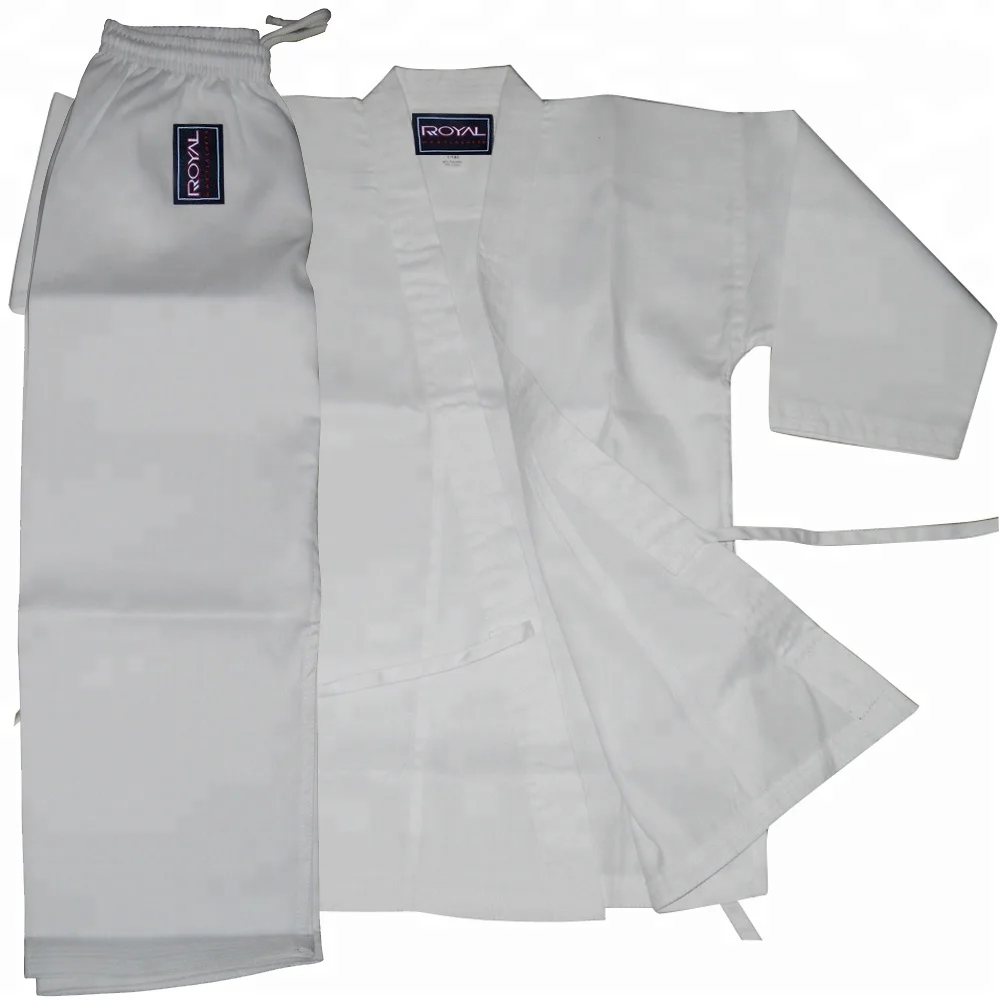 Student Karate Uniforms 100%Cotton Martial Arts Traditional Karate Gi Judo Taekwondo Uniforms Kimono