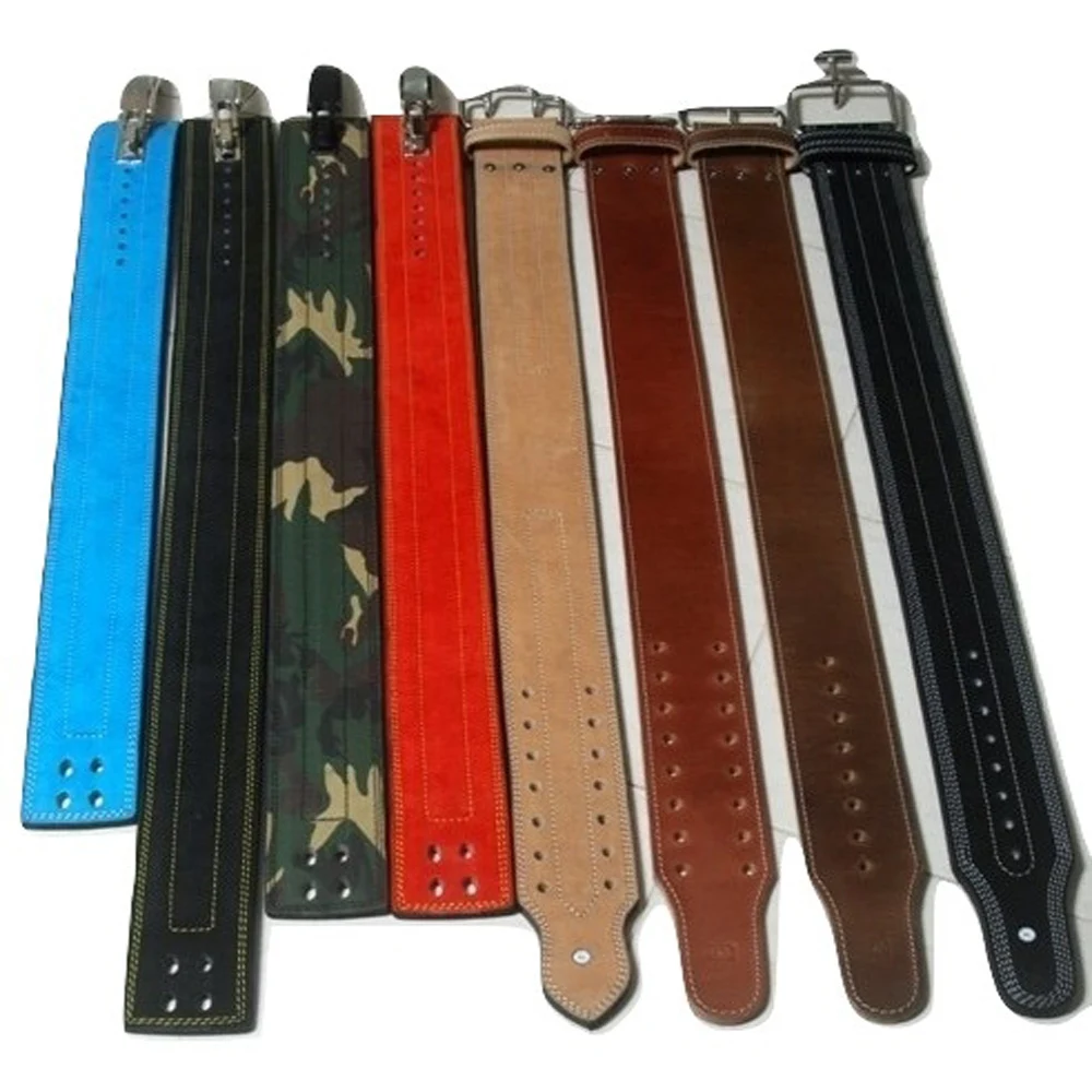
Weight Lifting Bodybuilding Leather Lever Power Belt 4