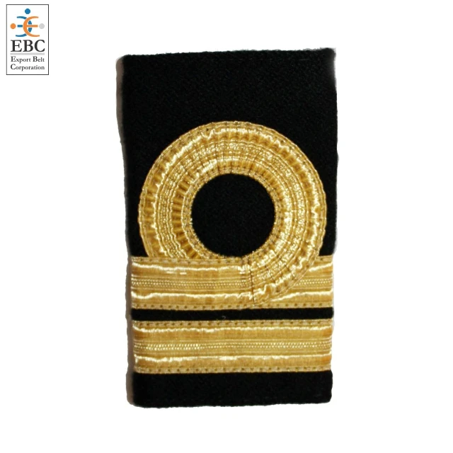 OEM Epaulets Metallic Gold 1 2 3 4 Stripes High Quality Uniform Regulation Epaulets