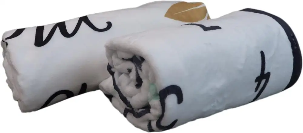 Sublimation custom print milestone blanket