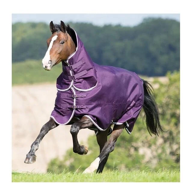 High Quality Equestrian Waterproof Breathable Combo Turnout Horse Rug Horse Racing Supplies Horse Blanket White Winter GUA