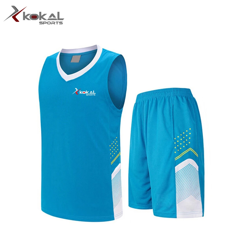Fashion Wholesale Basketball Uniform Set Sublimation Basket Ball Sportswear Quick Dry Plus Size OEM Service Available