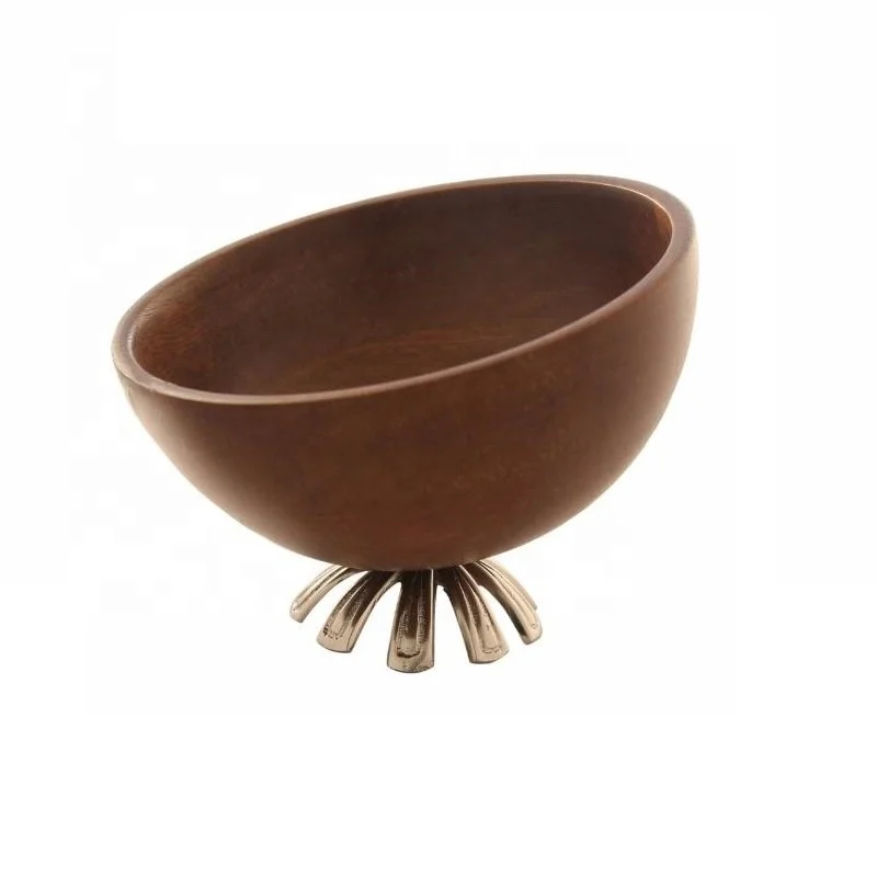 OEM nature wood nature lacquer wooden bowl for soup and rice wooden tableware