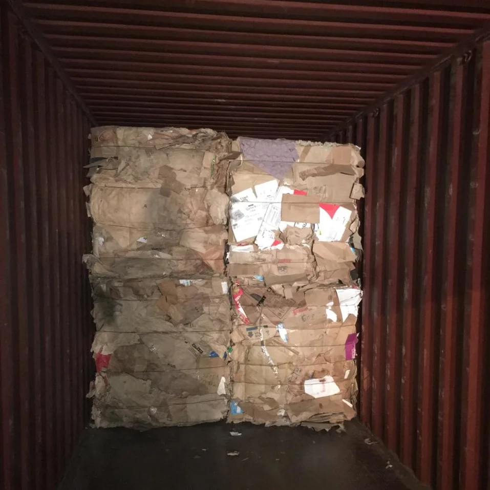 
Waste cardboard and paper 