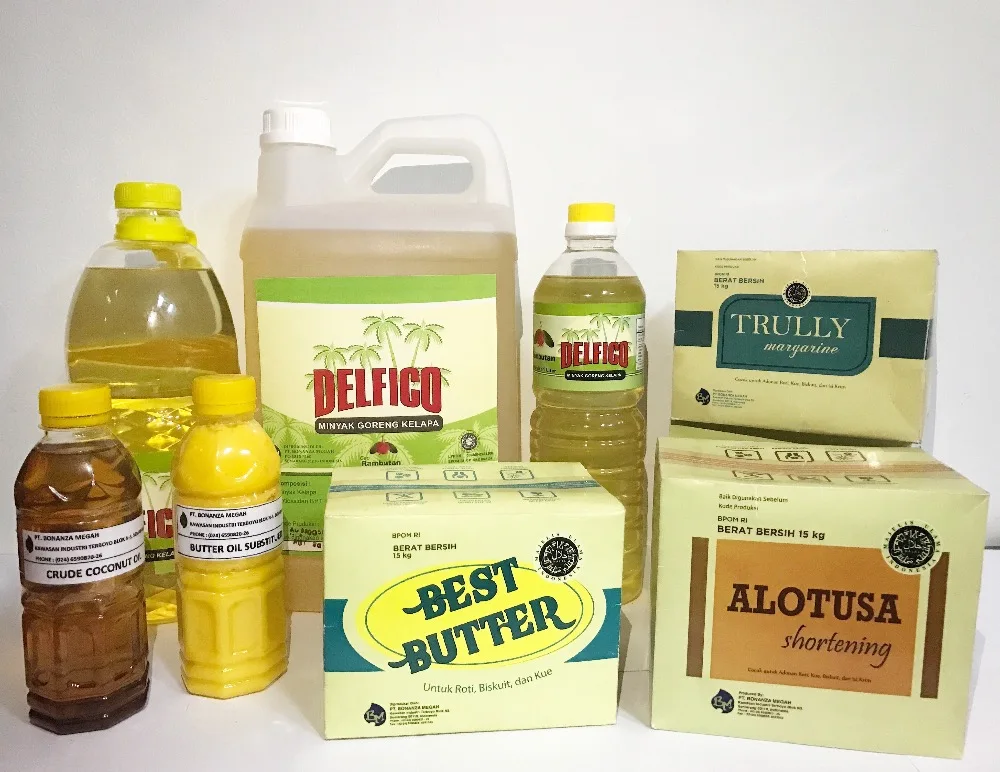 
High Quality Economical Margarine Butter Coconut Oil for Bakery and Cake Melting Point 48-51 