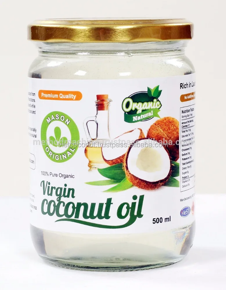 
100% Organic Cold Pressed Virgin Coconut Oil for Hair-Skin 
