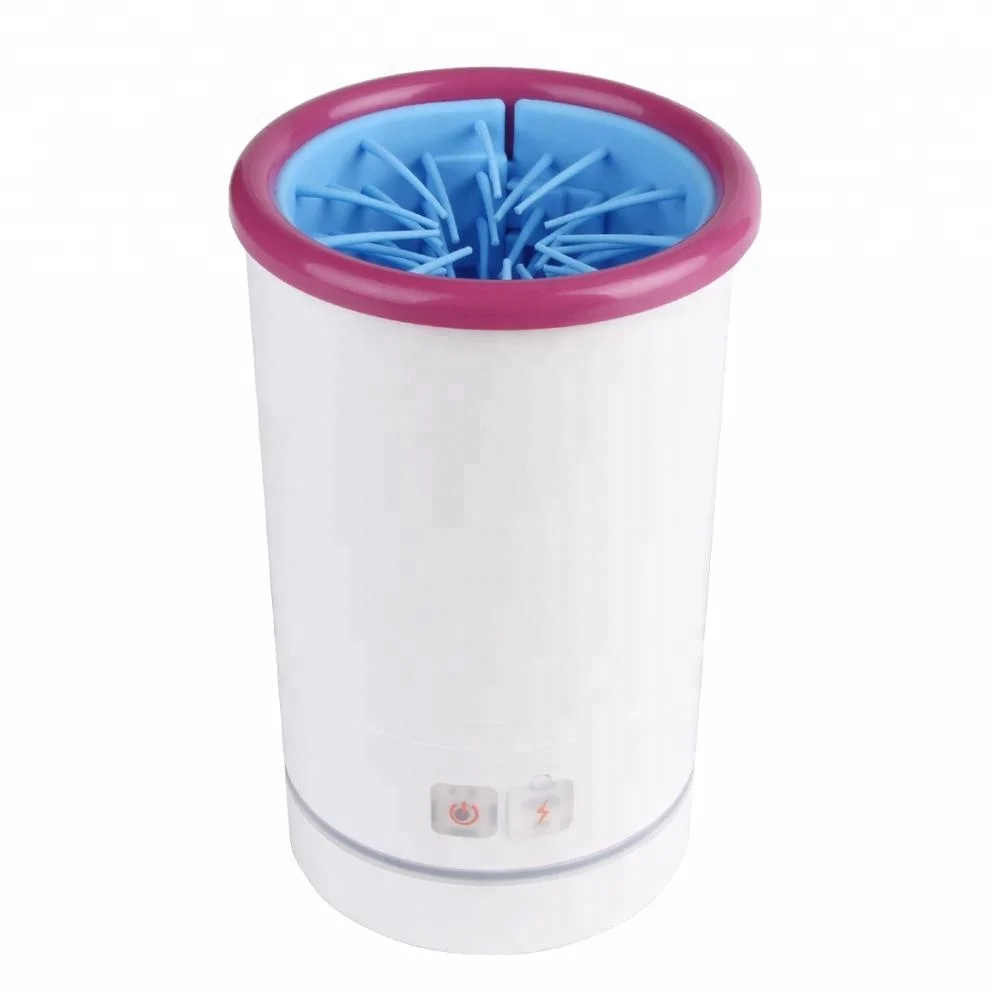 Cute Pet Automatic Pet Dog Feet Paw Washer Cleaner