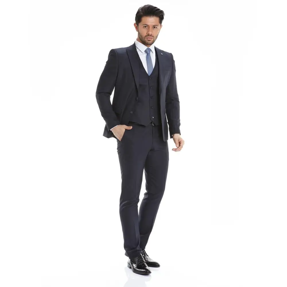 
Custom Made Italian Style Men Luxury Suit Fashion Stylish Business Suit 
