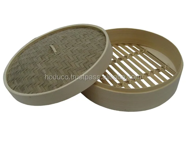 
Customized Colored Weaving Bamboo Box, Bamboo Bin 