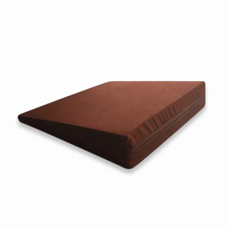 Bed Wedge Pillow Hypoallergenic Memory Foam Elevated Back Cushion Therapeutic Leg Elevation Wedge Seat Cushion
