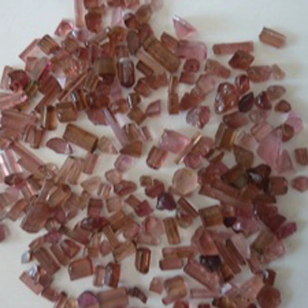 Light pink price of natural rough brazil tourmaline stone product
