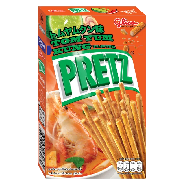 Glico Pretz Tom Yum Kung Flavor (Thailand originated)