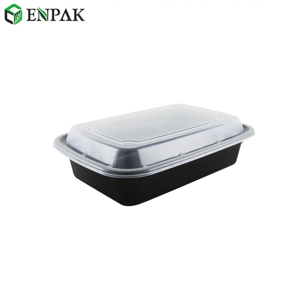 Taiwan Disposable Food container plastic meal prep boxes