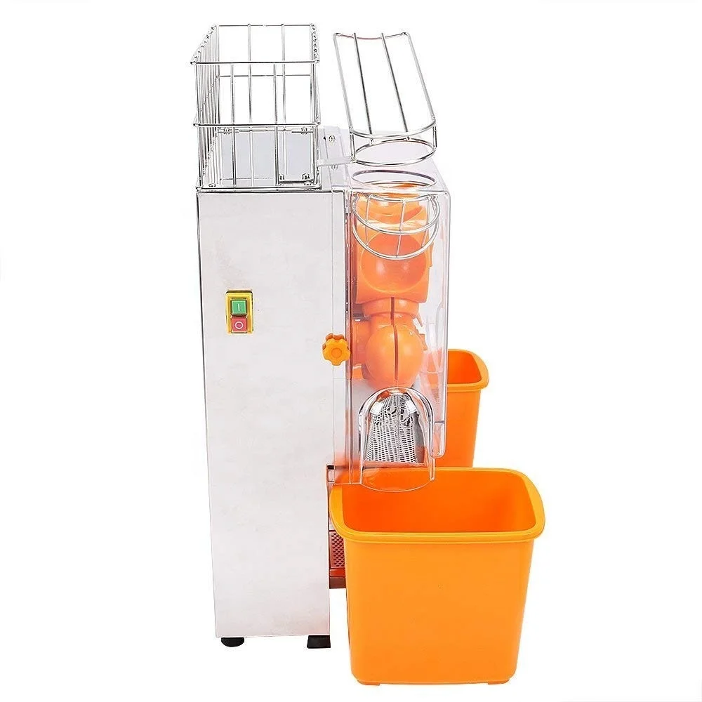 Electric Commercial Auto Orange Juicer Squeezer Machine