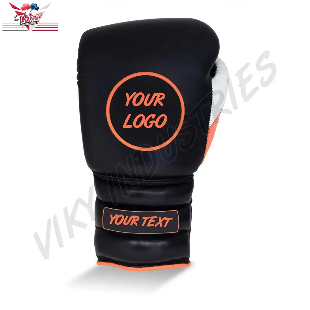 Pro Contest Gloves Black/Gold punching training boxing gloves
