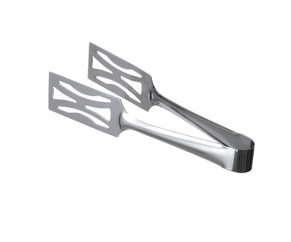 
Men Head Smile Shape Full Stainless Steel Food Tongs Pastry Tongs 