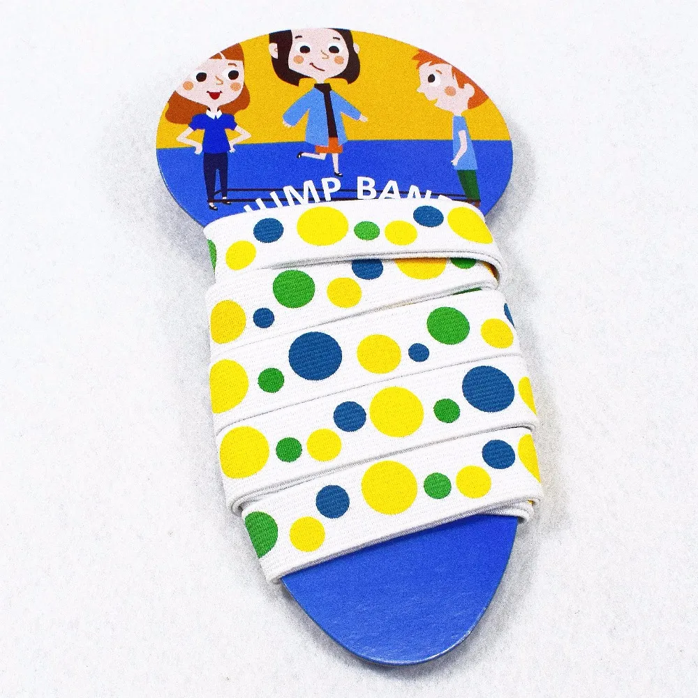 Kids toy high elastic chinese jump rope adjustable skipping rope