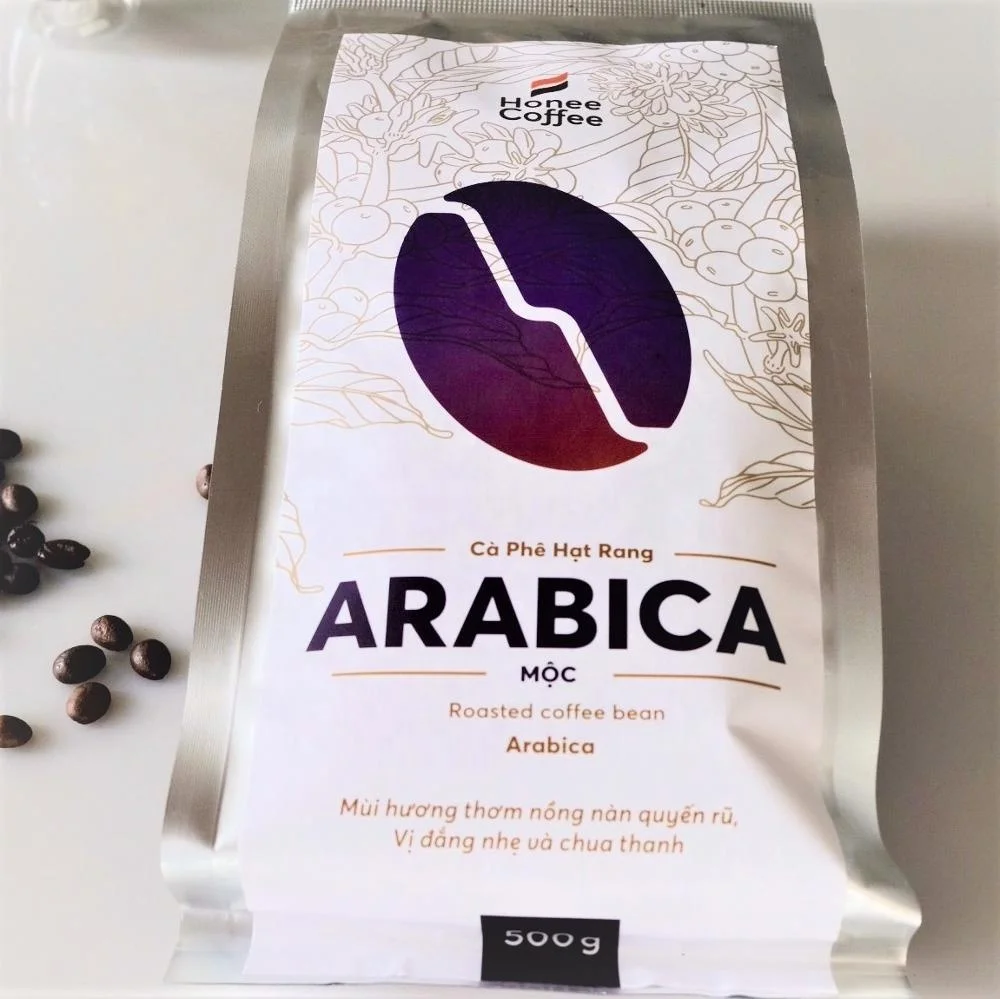 Honee Coffee - Arabica coffee beans roasted screen size 18 single origin Vietnam
