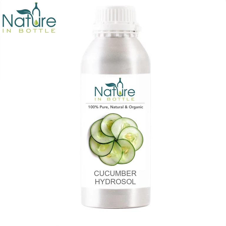 Organic Cucumber Hydrosol | Cucumis sativus Distillate Water - 100% Pure and Natural