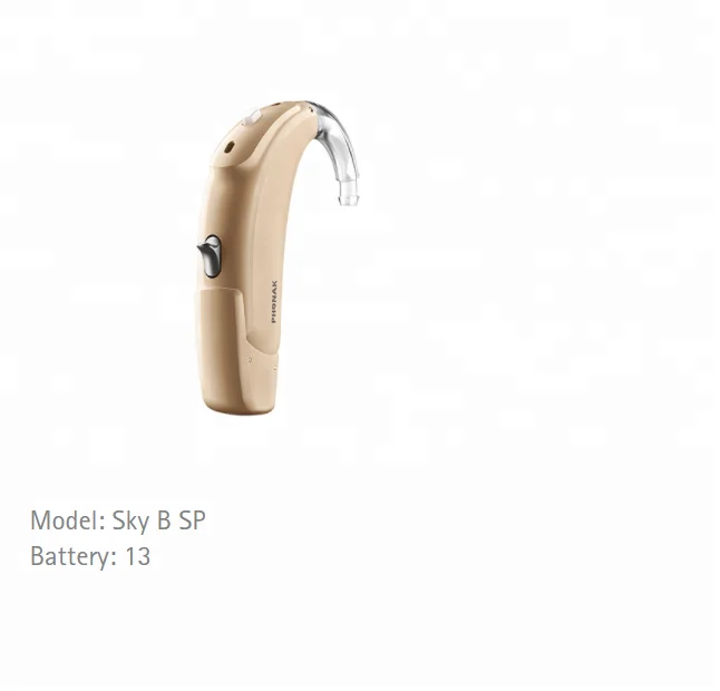 High Quality Phonak Tinnitus Masking Sky B 90 SP BTE Wireless Hearing Aids Invisible Type