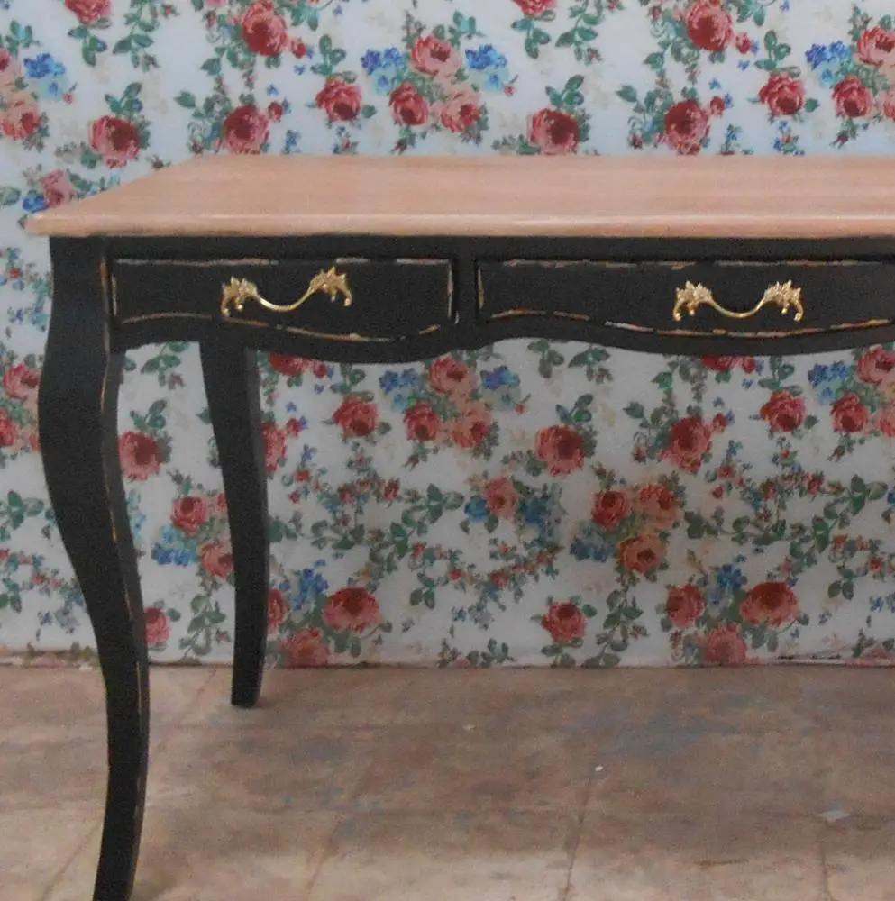 Antique Vintage Furniture - Wooden Desk French Style.