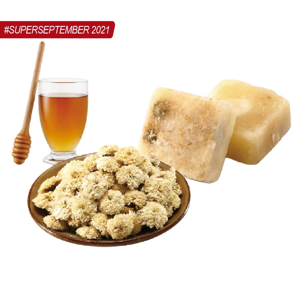 Honey Chrysanthemum Tea Made From Cubes Of High Quality Rock Sugar