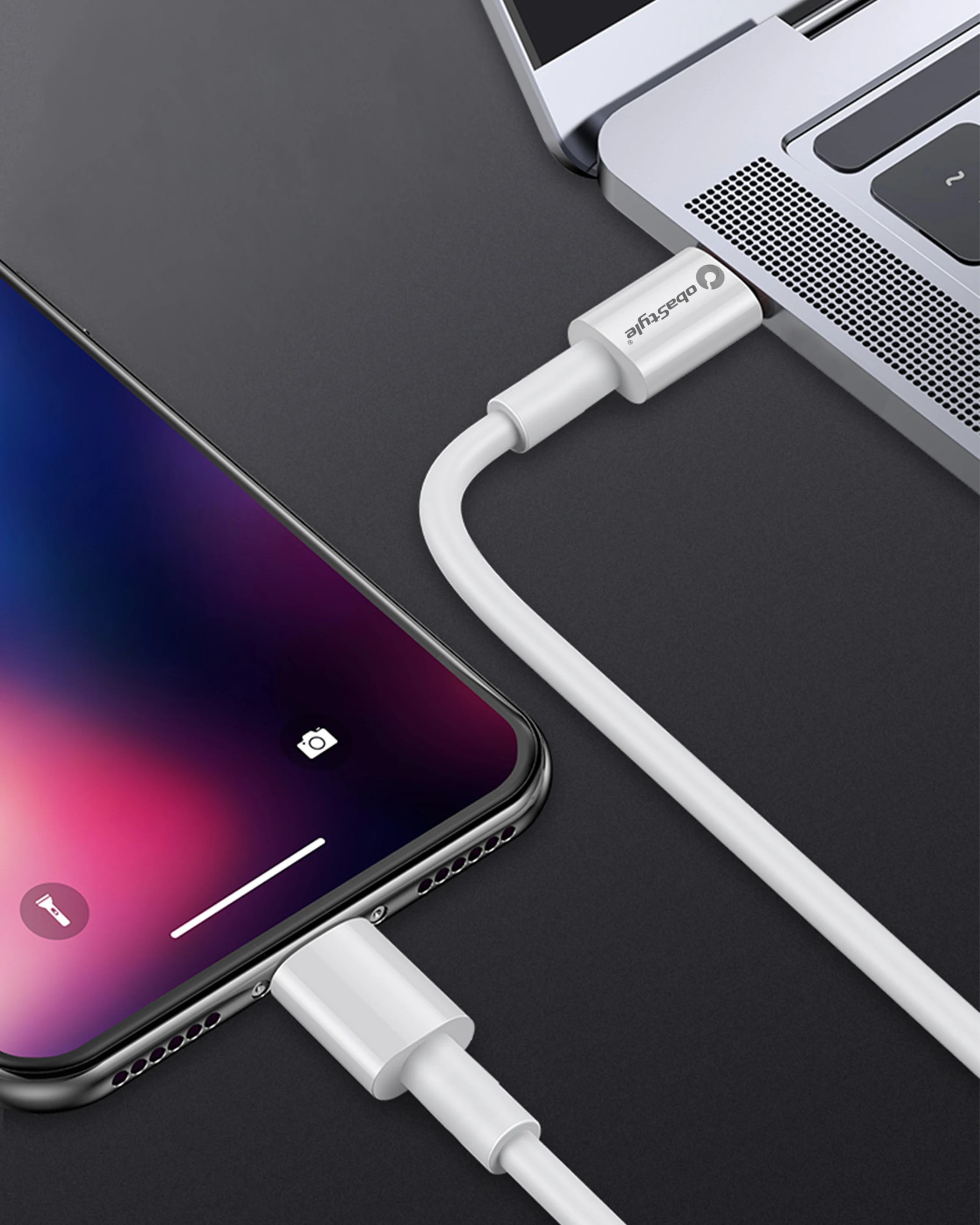 
Obastyle 2020 PD Type-c to 8pin USB Data Cable For iPhone 11 Macbook Fast Charging Cable 