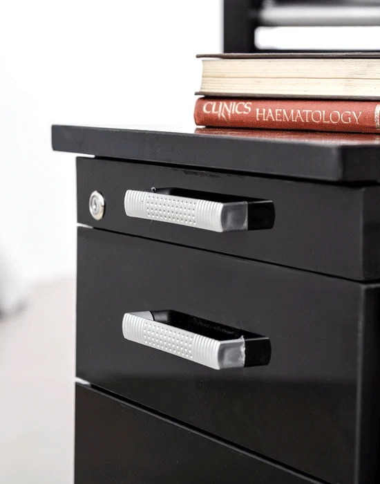 Office 3-Drawer High Quality Office Furniture 3-Drawer Locker Pedestal Wooden Cabinet moving storage