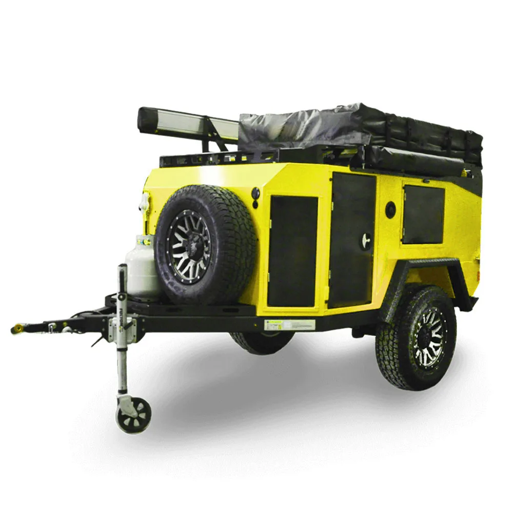 Легкий небольшой внедорожный трейлер для экспедиции Ecocampor с