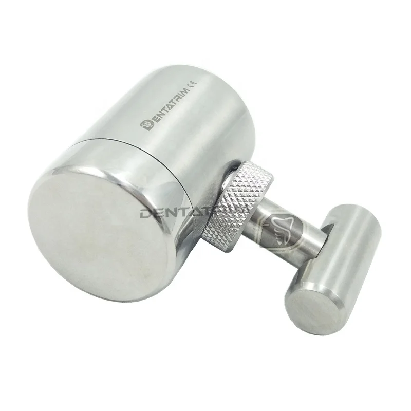 Стоматологическая костная дробилка с титановыми пластинами стоматологический имплантат