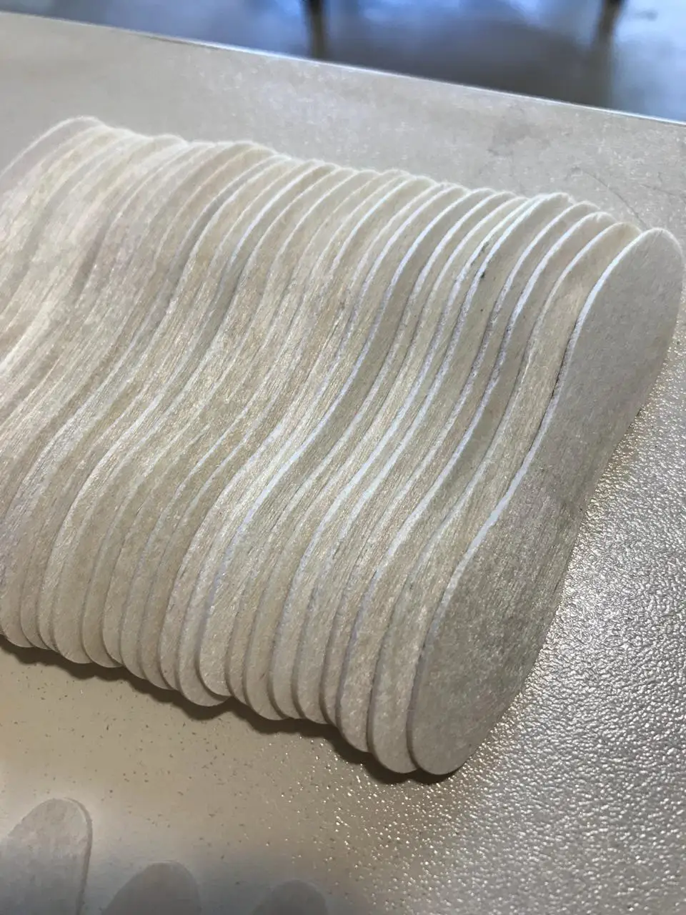 Натуральная Березовая ложка для мороженого, смешанный сорт AB, деревянная ложка для рукоделия оптом