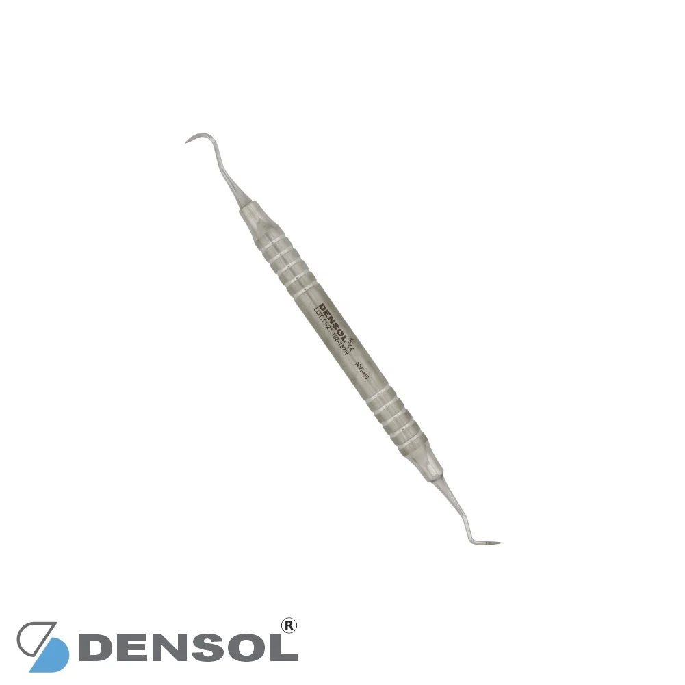 Dental Examination Sickle Scaler With Hollow Handle 10mm Dental Surgical Scaling Tool