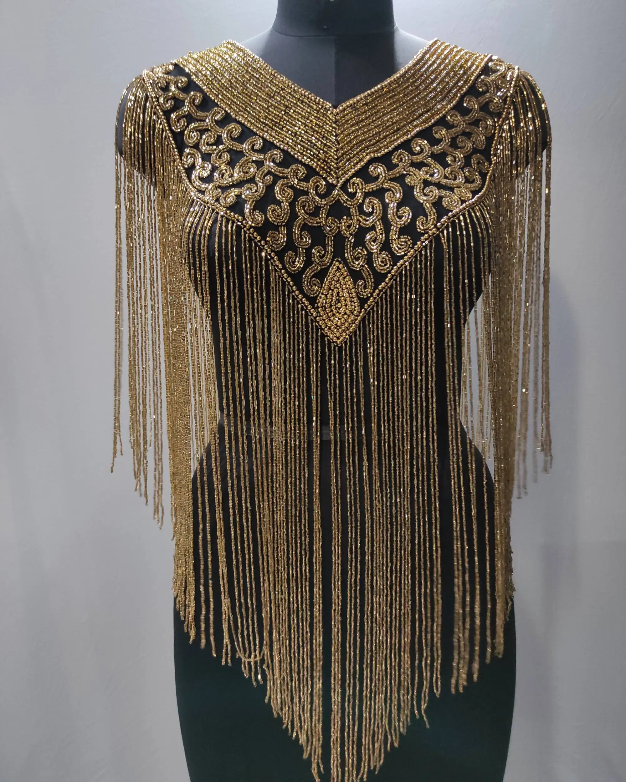 Hot & Alluring Hand Embroidered Hand Beaded Party Poncho/Bespoke Blouses