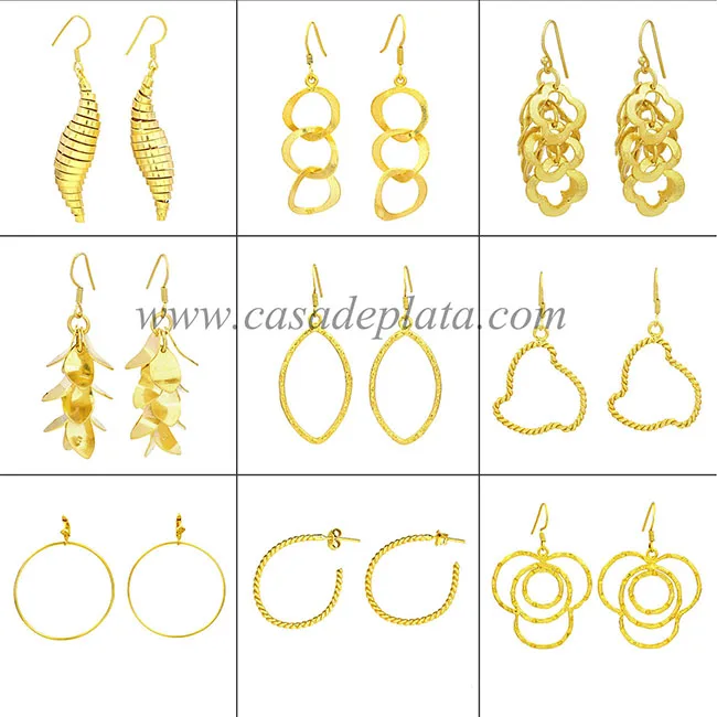 Special New Design  Citrine Gemstone 925 Sterling Silver New Model Earrings For Wedding Wholesale Manufacturers & Suppliers