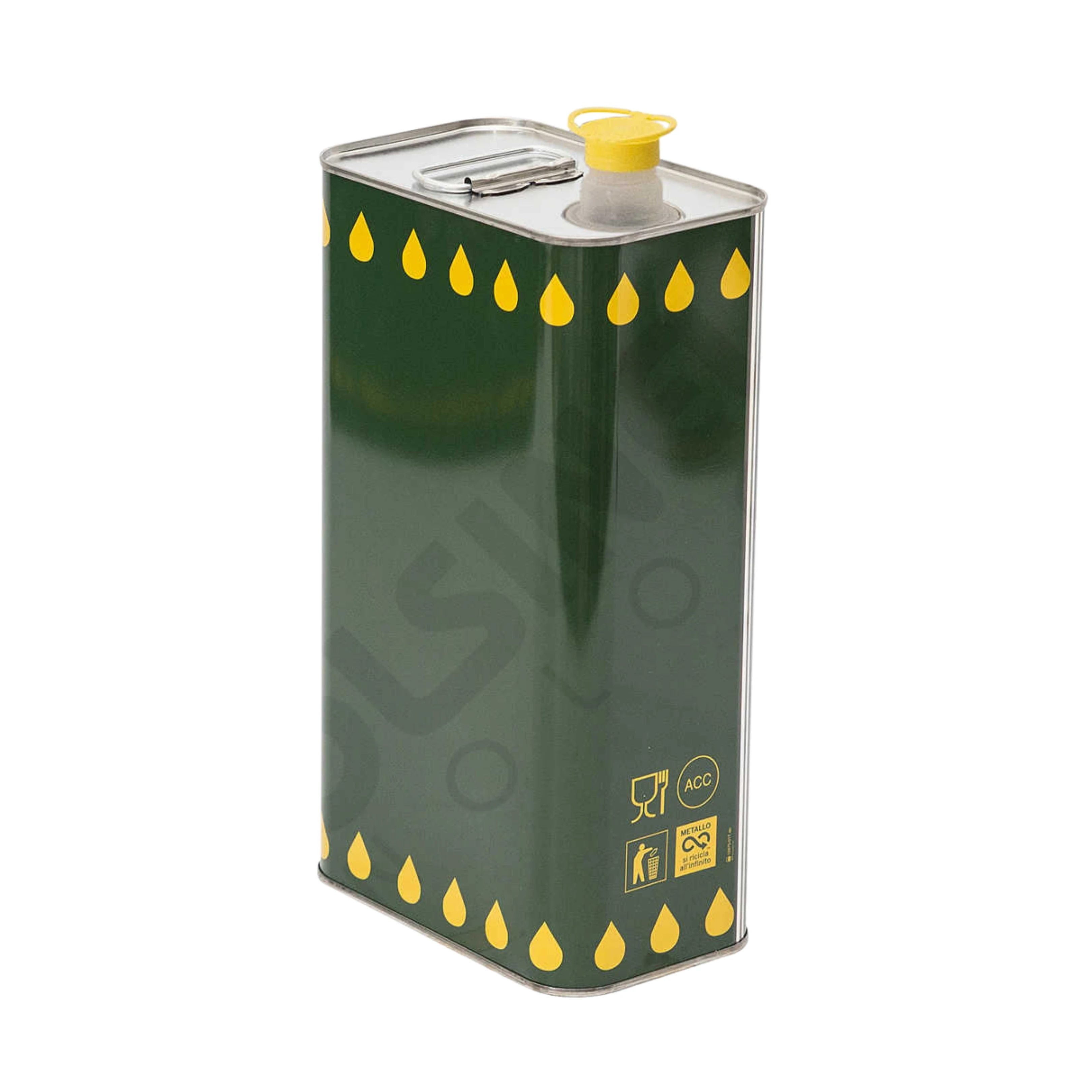 Tin Olive EVO Oil Made in Italy Sabatini Olio  - 1 lt